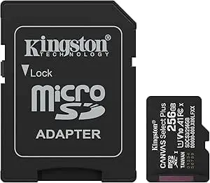 Micro SD KINGSTON 256GB Canvas Select Plus
