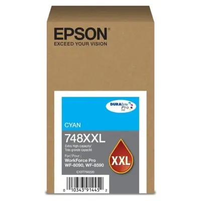 Tinta EPSON Azul WorkForce Pro WF-6590, WF-6090, WF-8590