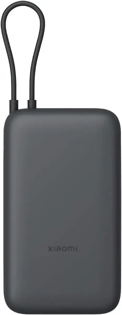 POWERBANK XIAOMI POWER BANK 20000MAH USB-C INTEGRADO NEGRO