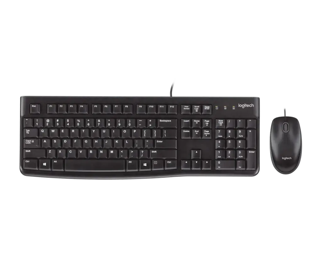Combo LOGITECH MK120 Teclado & Mouse USB