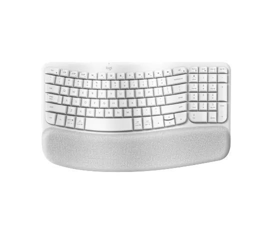 Teclado LOGITECH Inalámbrico Wave Keys, Español, Grafito
