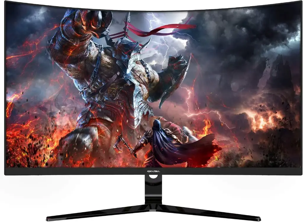 Monitor ROCKSOUL Curvo 27" 2K QHD 165Hz