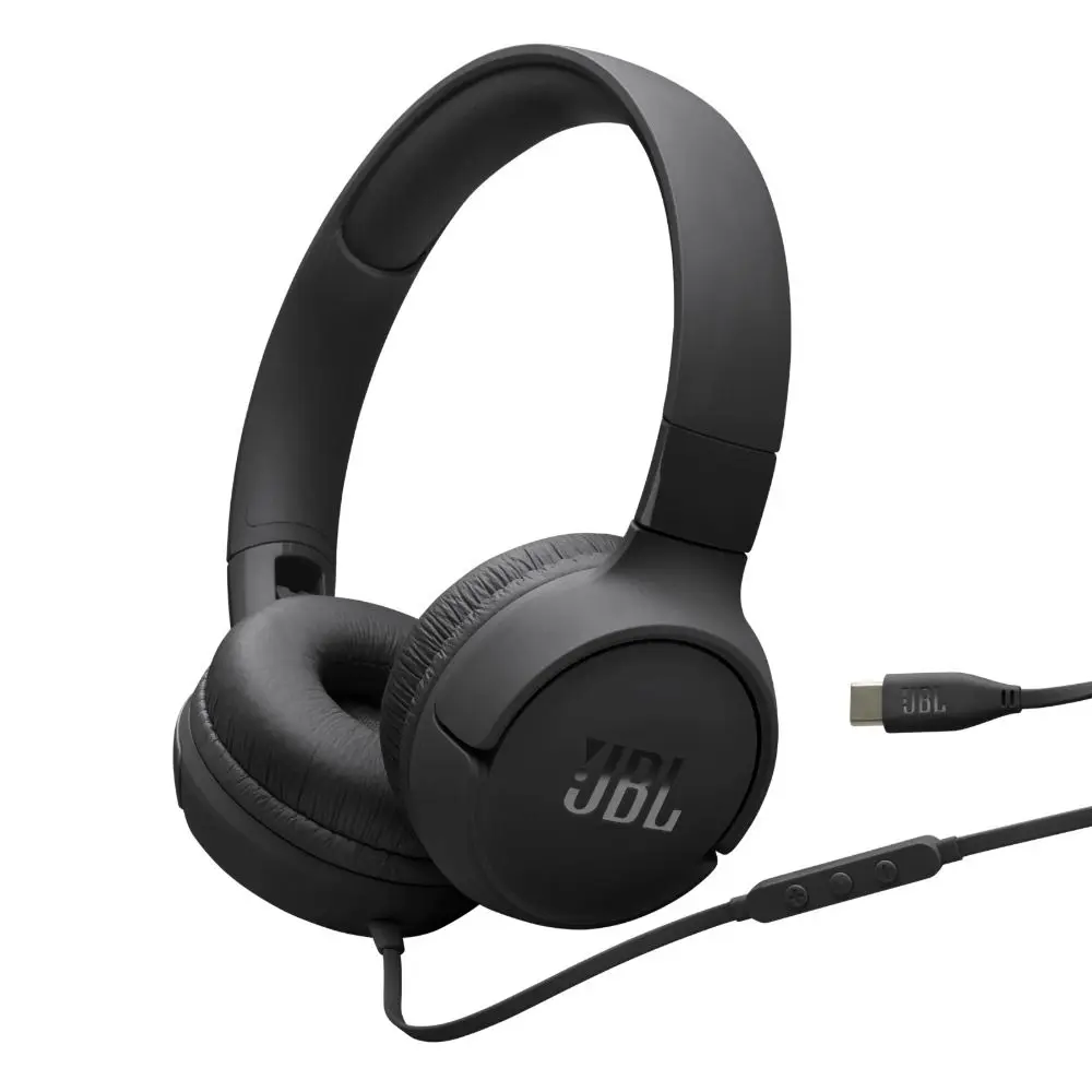Audifonos JBL Tune 520C Negros Cable USB-C
