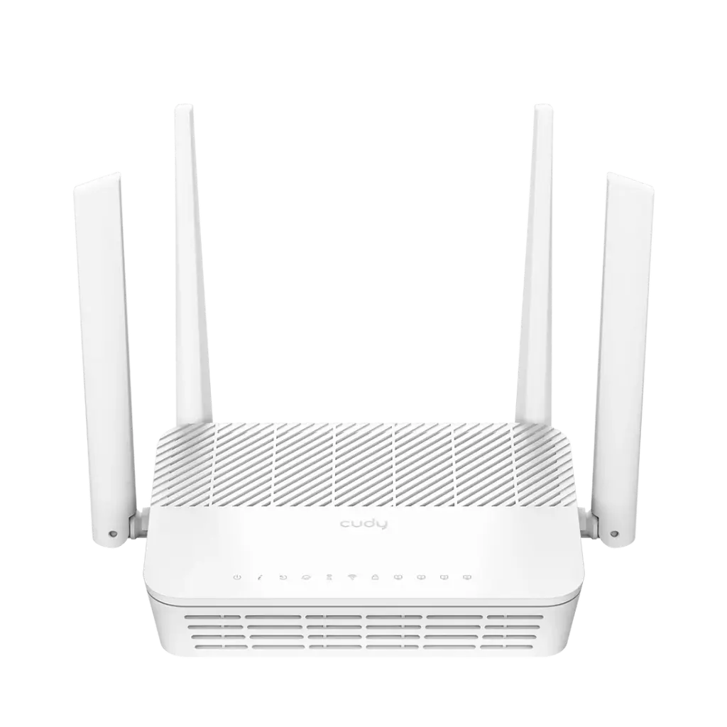 Router CUDY VoIP xPON Gigabit inalámbrico de doble banda AX3000