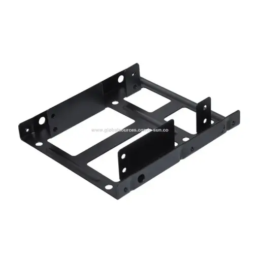 [ES-HD-2535B-GG] Adaptador Interno Bracket/caddy para doble SSD 2.5"a 3.5"