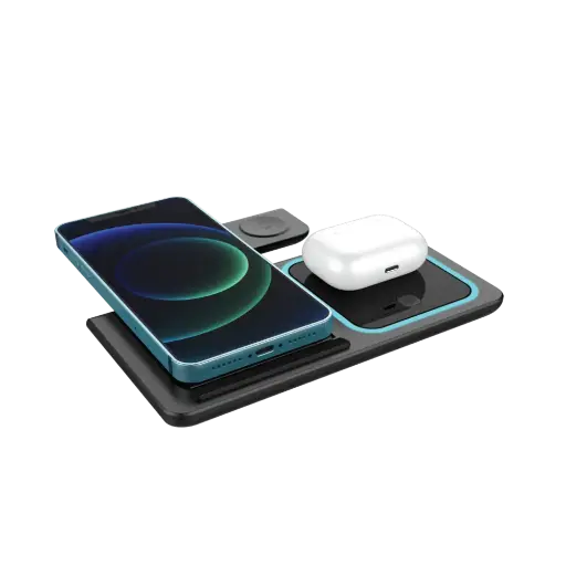 [AO-WC-2001] Cargador Inalámbrico AON 3 in 1 V100