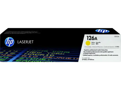 [CE312A] Consumible HP 126A Ton Yellow 1k LJ CP1025nw/M175/M275