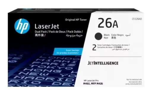 [CF226A] Consumible HP 26A Black LaserJet  - 3.1K