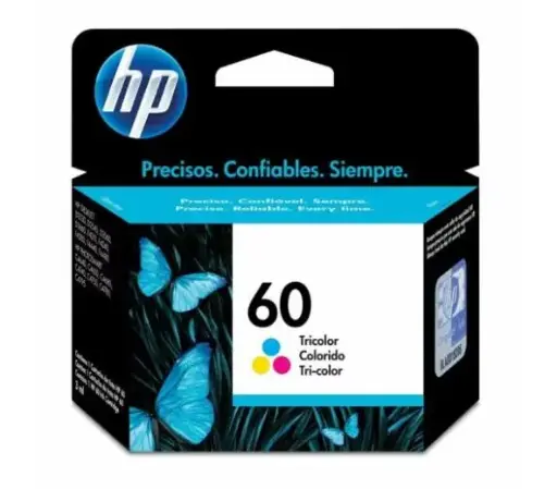[CC643WL] Consumible HP 60 Cartucho Color C4780/2560/F4240/F4280/D110