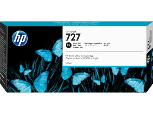 [B3P23A] Consumible HP 727 Cartucho Photo Black