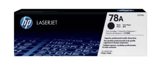 [CE278A] Consumible HP 78A Ton Black P1566/P1606/M1536