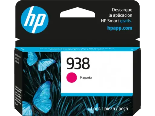 [4S6X6PL] Cartucho HP 938 Rojo 10ml