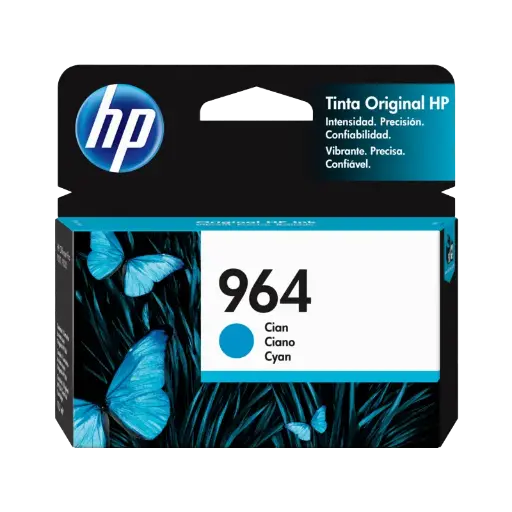 [3JA50AL] Cartucho HP 964 Azul