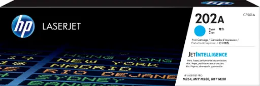 [CF501A] Consumible HP LaserJet 202A Cyan