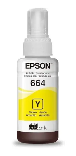 [T664420-AL] Botella EPSON T664 Amarillo  L110-L210-L355-L555