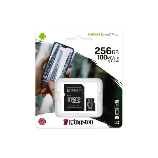 [SDCS/256GB] Micro SD KINGSTON 256GB Clase 10
