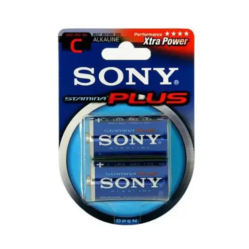 [AM2-B2D] Bateria SONY "C" Alkaline pack 2