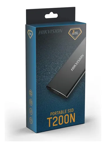 [HS-ESSD-T200N(STD)/512GB] Disco de estado solido HIKSEMI 512GB Portatil SSD USB 3.2 Externo