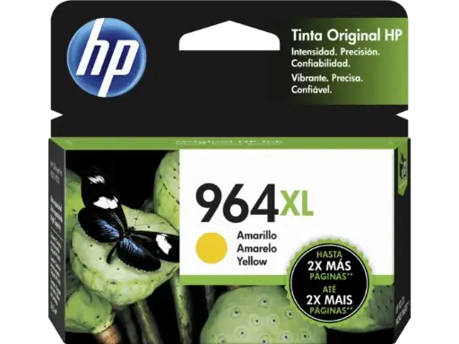 [3JA56AL] Cartucho HP 964XL Amarillo de alto rendimiento
