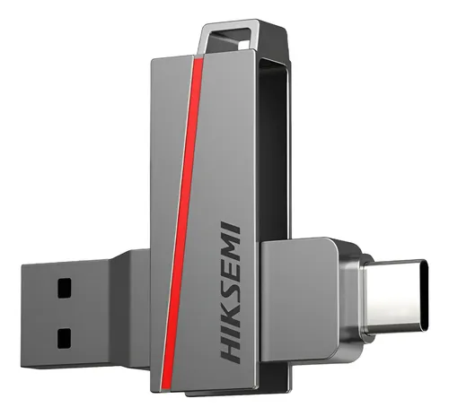 [HS-USB-E327C(STD)/128G] Pendrive HIKSEMI 128GB USB3.2 / Tipo-C