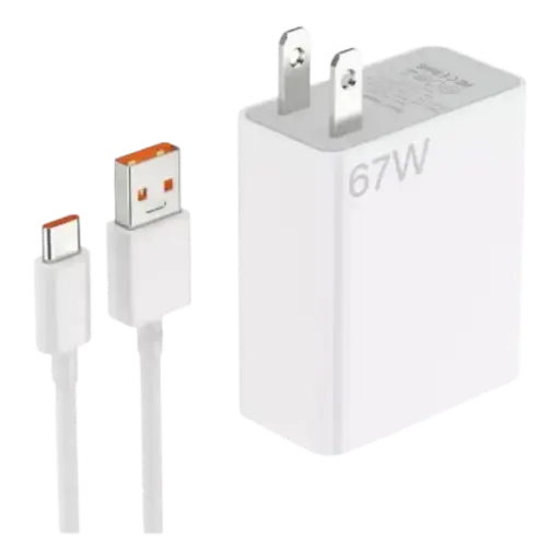 [HS-HUB-GAN67(STD)/2C/67W/WHITE] Cargador HIKSEMI 100-240V /USB 67W Blanco