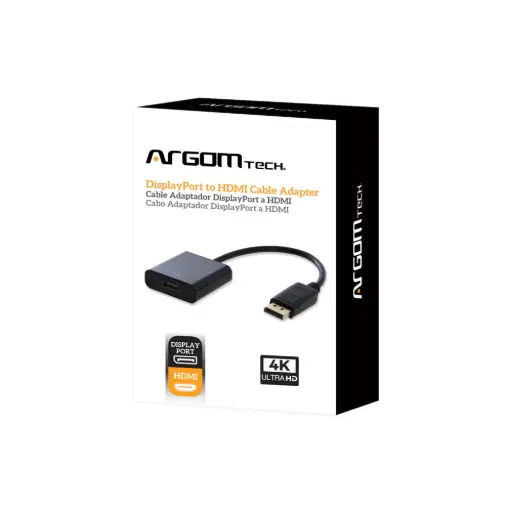 [ARG-CB-0059] Adaptador ARGOMTECH DP a HDMI/ 6"