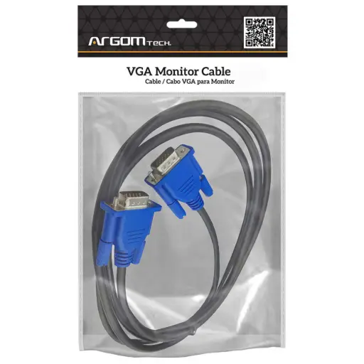 [ARG-CB-0077] Cable VGA macho ARGOMTECH 3 Metros