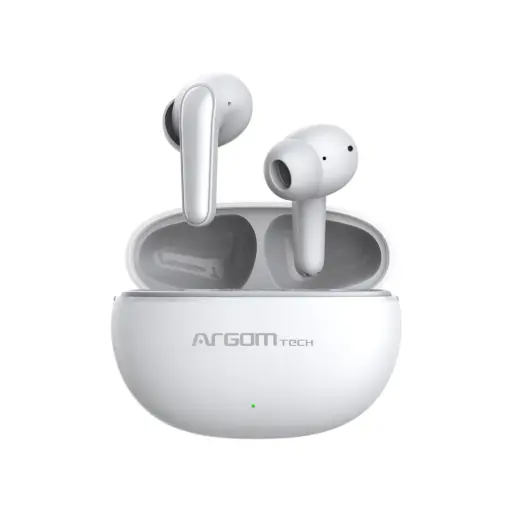 [ARG-HS-5021WT] Audifono ARGOMTECH Skeipod E21 inalambrico Bluetooth/ Blanco