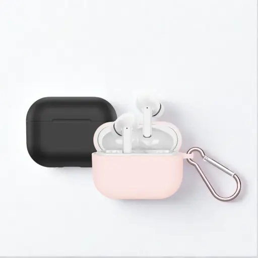 [ARG-HS-5072BP] Audifono ARGOMTECH Skeipod E72 inalambrico Bluetooth/Blanco con Forro Rosa