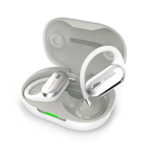 [ARG-HS-5090WT] Audifono ARGOMTECH Skeipod E90 inalambrico Bluetooth/ Blanco