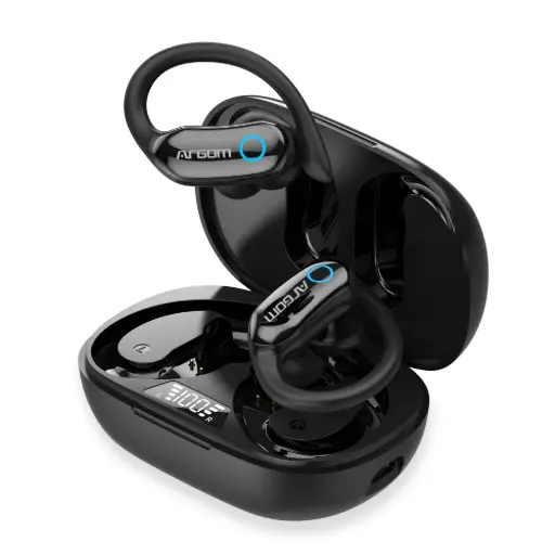 [ARG-HS-5095BK] Audifono ARGOMTECH Skeipod E95 inalambrico Bluetooth/ Negro