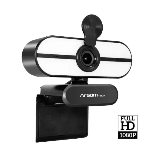 [ARG-WC-9145BK] Camara Web ARGOMTECH CAM45 Full HD 1080P/ LED Negro