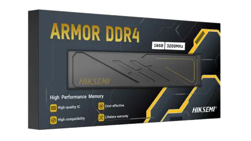 [HS-DIMM-U10(STD)/HSC416U32D2] Memoria HIKSEMI Armor 16GB DDR4-3200MHz UDIMM