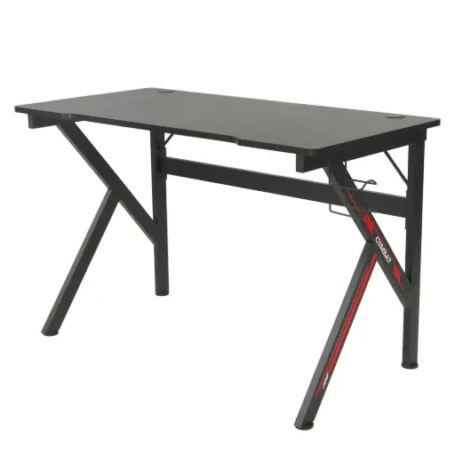 [ARG-DK-9247BK] Mesa ARGOMTECH Gaming Desk Ergo 47"/ Negro