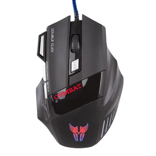 [ARG-MS-2042BK] Mouse ARGOMTECH Gaming MS42 USB/ Negro
