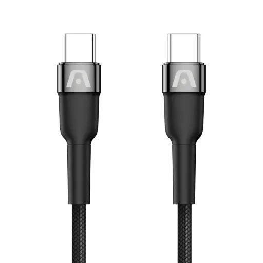 [ARG-CB-0048BK] Cable ARGOMTECH FAST CHARGE Type-C to Type-C -65W Power Output