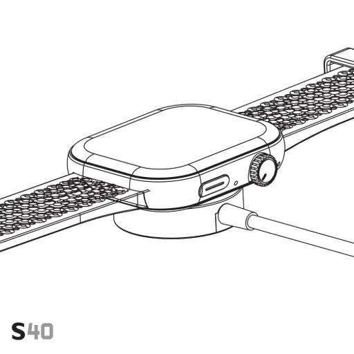 [SKEI-S40-CARGADOR] Cargador ARGOMTECH de remplazo skeiwatch s40