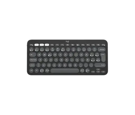 [920-011783-SP] Teclado Inalámbrico LOGITECH K380s Pebble Keys 2 SLIM Silencioso - Negro