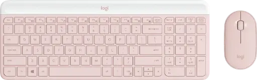[920-011312] Combo Inalámbrico LOGITECH MK470 Teclado & Mouse - SLIM Rosado