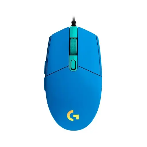 [910-005792-SP] Mouse Gaming LOGITECH G203 Azul Lightsync - RGB (6 Botones - 8000 DPI - USB).