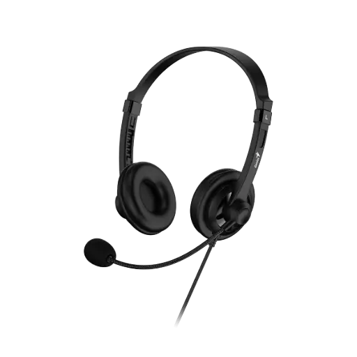 [31710021401] Audífono - Micrófono GENIUS HS-230u/ USB-A / Negro