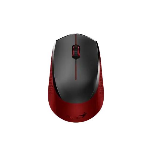 [31030025401] Mouse Inalambrico GENIUS NX-8000S / 1200DPI / 3 BOTONES / Rojo
