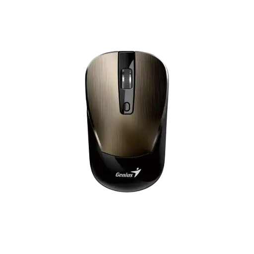 [31030044401] Mouse Inalámbrico GENIUS NX-7125/ 1200dpi/ 4 botones/ Tecla de activacion Copilot Ai/ USB / Marrón