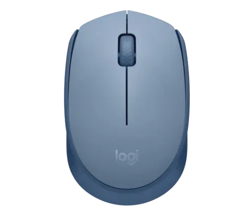 [910-006863] Mouse Inalámbrico LOGITECH M170 Gris Azulado - Plug & Play (3 Botones - 1000 DPI)