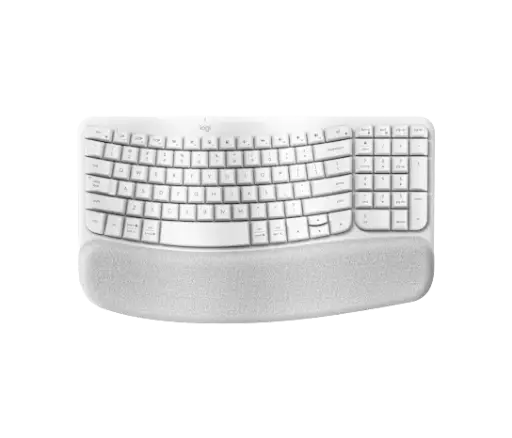 [920-012278] Teclado LOGITECH Inalámbrico Wave Keys, Español, Grafito