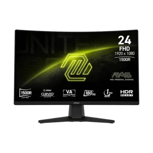 [9S6-3BC31T-013] Monitor MSI Gaming MAG 242C Curvo 180Hz FHD